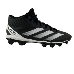Adidas Adizero Bounce Football Cleats Black White Men’s Size 11.5